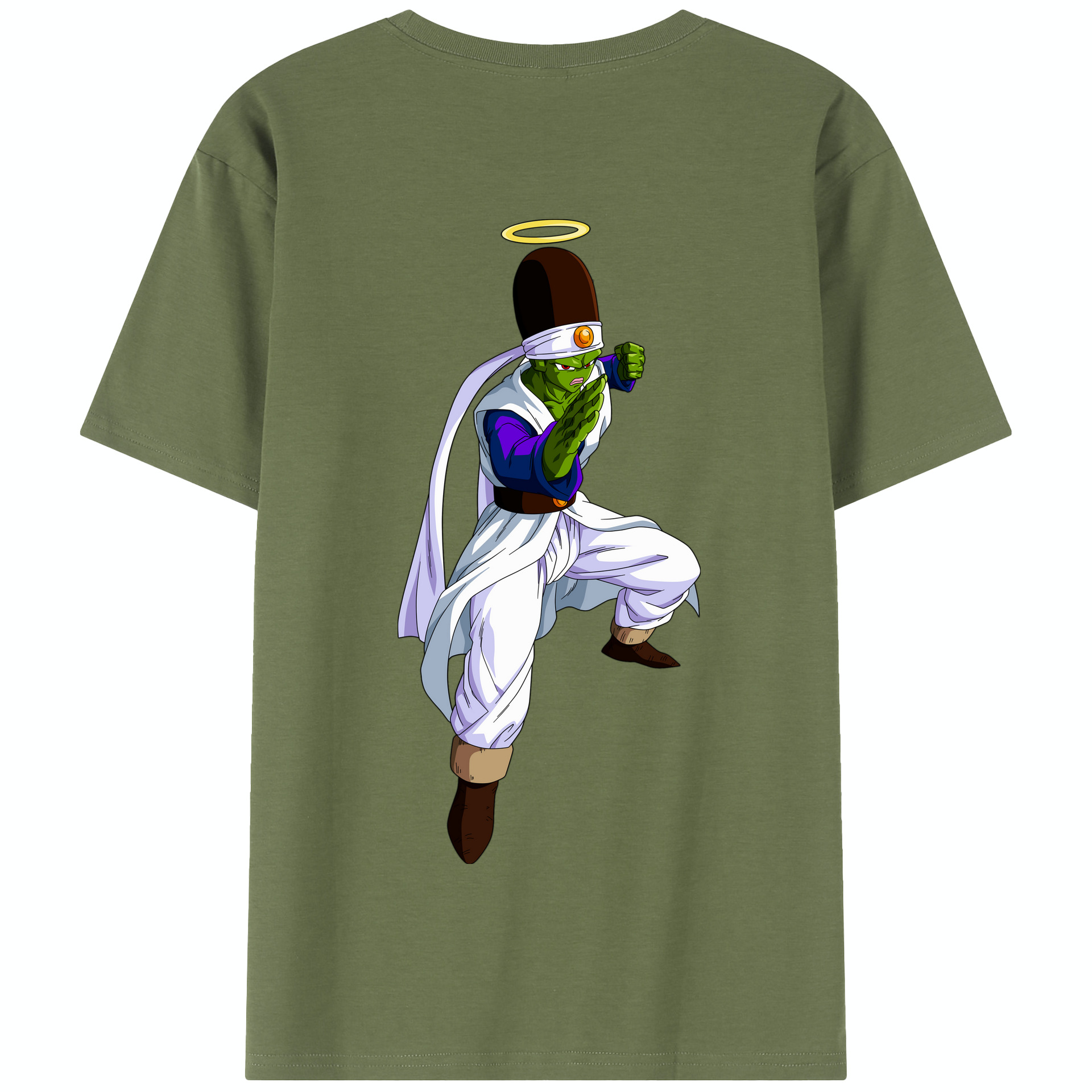 （画像用） ドラゴンボール パイクーハン DRAGON BALL Pikkon 綿100％半袖Tシャツ（背面プリント）